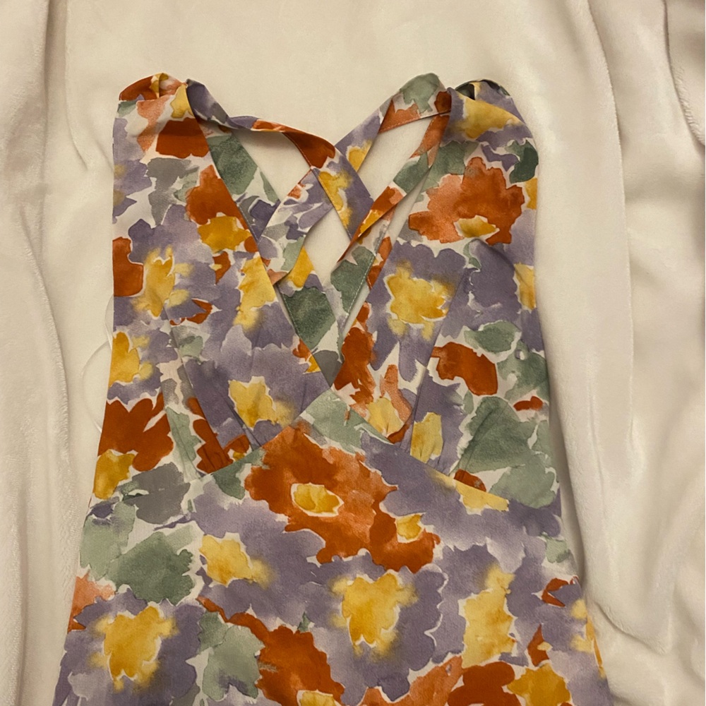 Spring mini dress - Picture 4 of 5